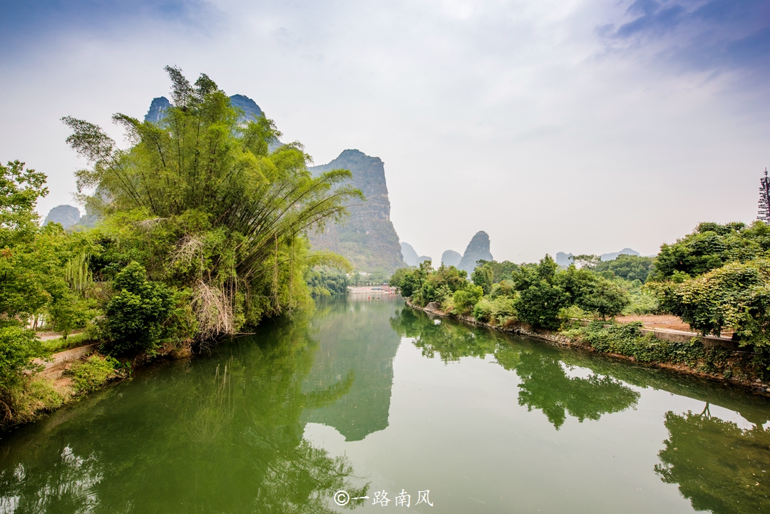 广西桂林有条金宝河，知道的人很少，但美似水墨画！